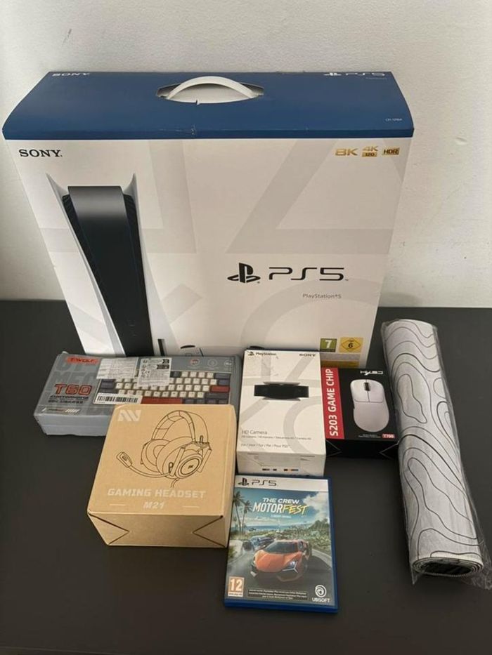 SETUP PS5 COMPLET ( ps5,  écran, accessoires) - photo numéro 2