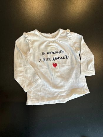 Teeshirt manche longue