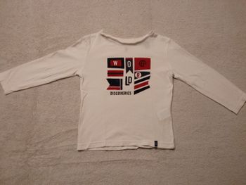 Tee-shirt Okaïdi 18-24 mois (réf perso J20)(familleac72)