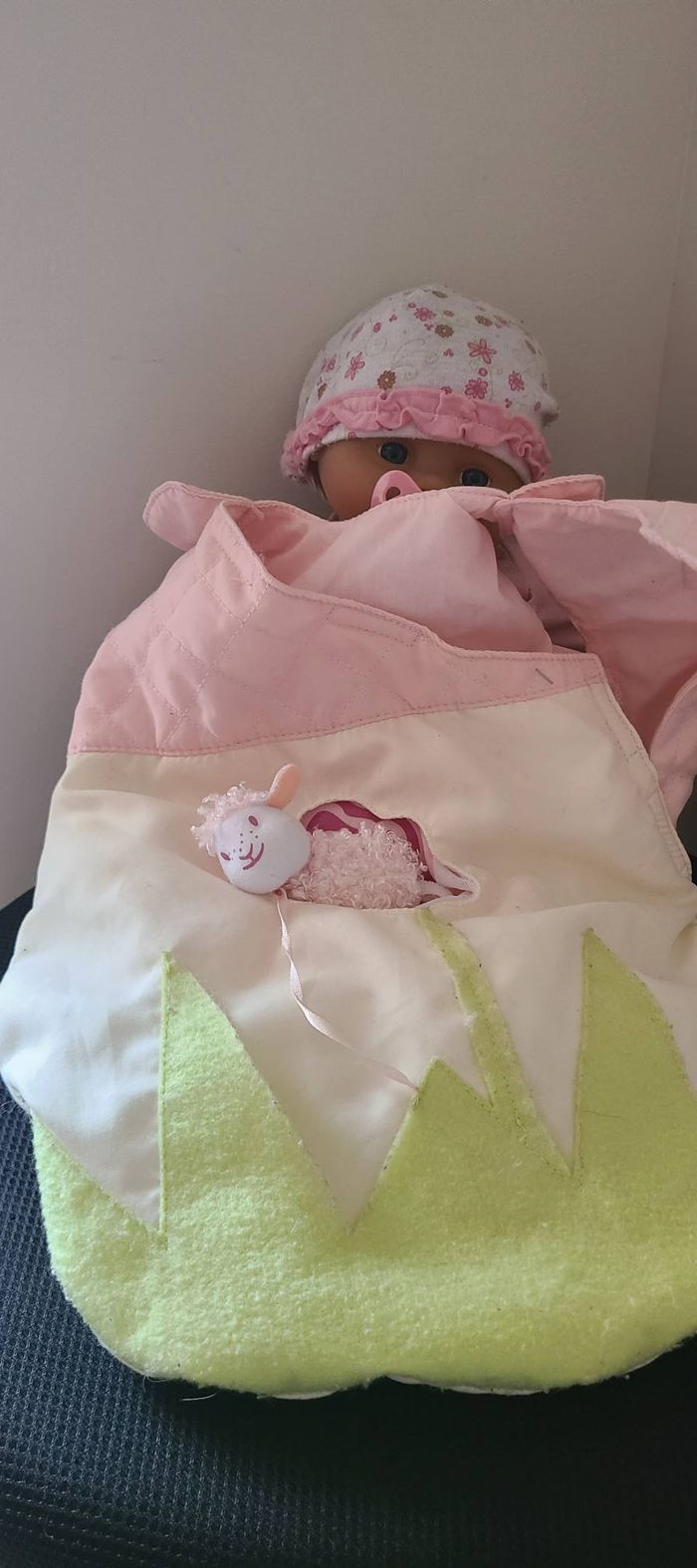 Lissi Dolls Bébé qui pleure avec tétine - photo numéro 3