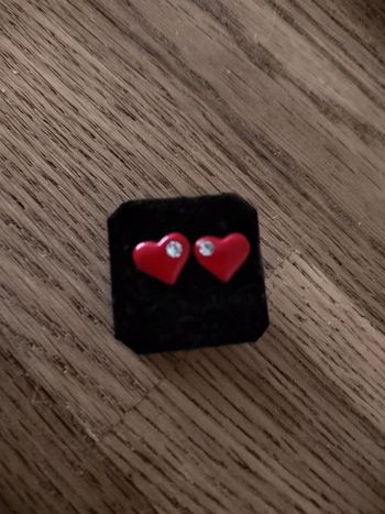 Boucles d'oreilles coeur
