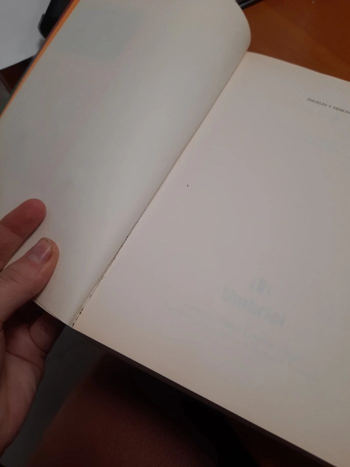 Livre ange et démon en espagnol umbriel - photo numéro 9