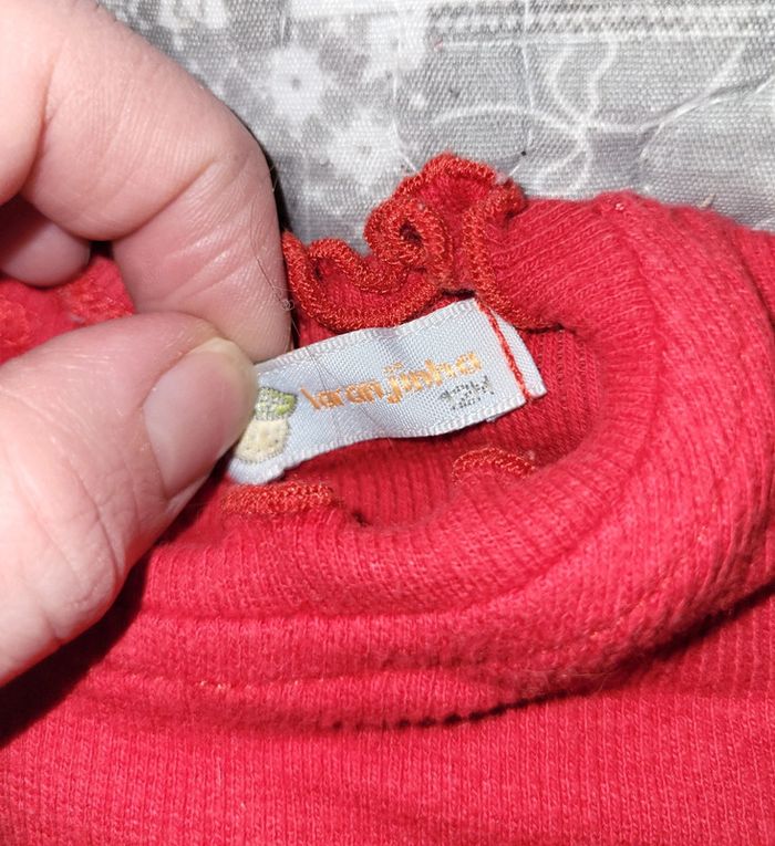 Tee shirt rouge 12 mois - photo numéro 2