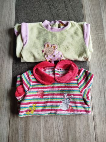 Pyjamas taille 12 mois