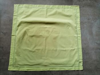 taie d'oreiller carrée anis  Tendances et traditions