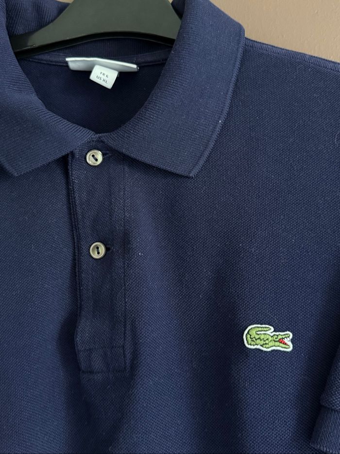 Polo Lacoste bleu - photo numéro 2