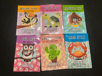 Lot de 6 masques