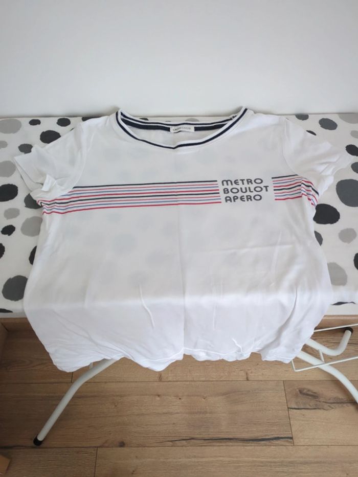 Tee shirt metro boulot apéro