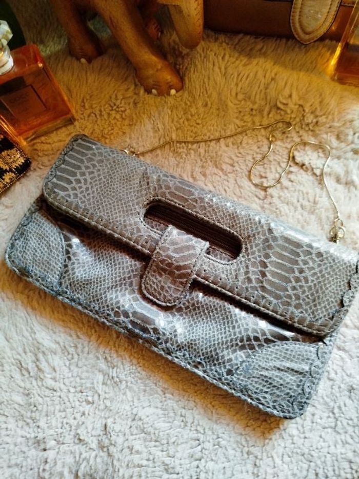 Pochette python San Marina
