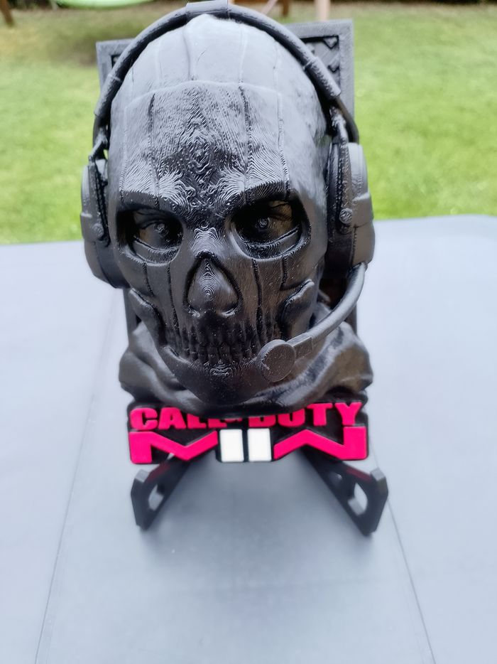 Figurine 3D Impression Call of Duty Modern Warfare 2 Fantôme - photo numéro 6