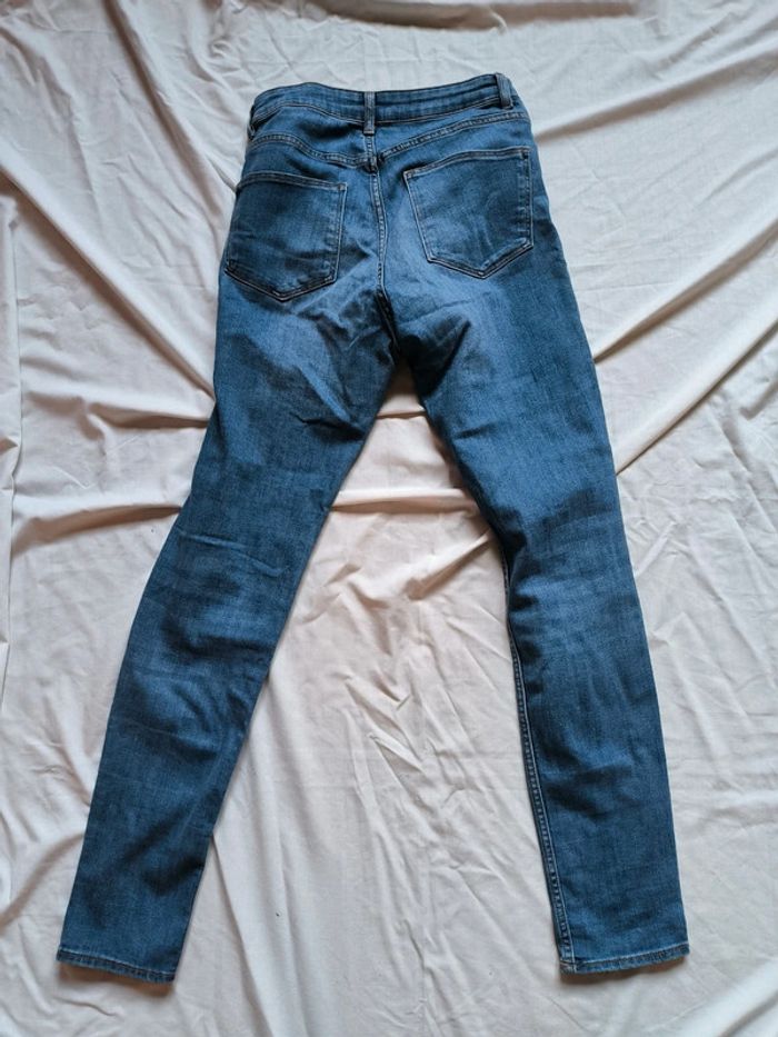 Jean skinny taille haute H&M taille 36 - photo numéro 4