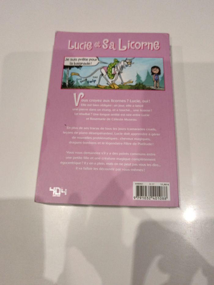 Livre BD Lucie et sa licorne - photo numéro 2