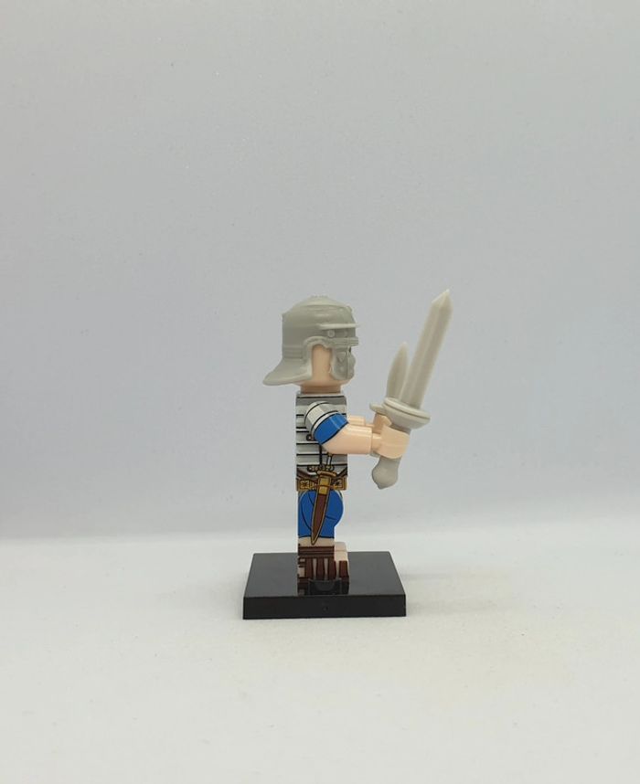 🏛 Figurine - Blue Roman Infantry - (Style Lego) 🏛 - photo numéro 4