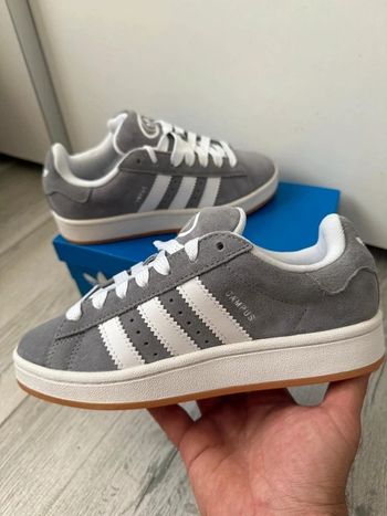 adidas Campus 00s Gris Blanc Semelle gomme    39