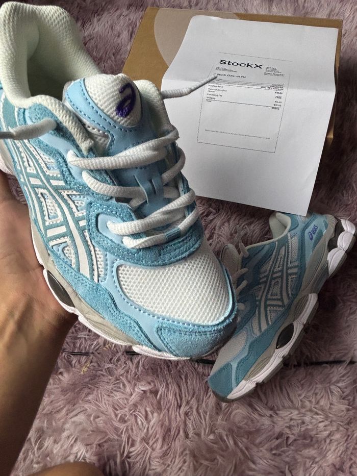 Asics GEL NYC bleu cream bleu neuve taille 41.5 - photo numéro 4