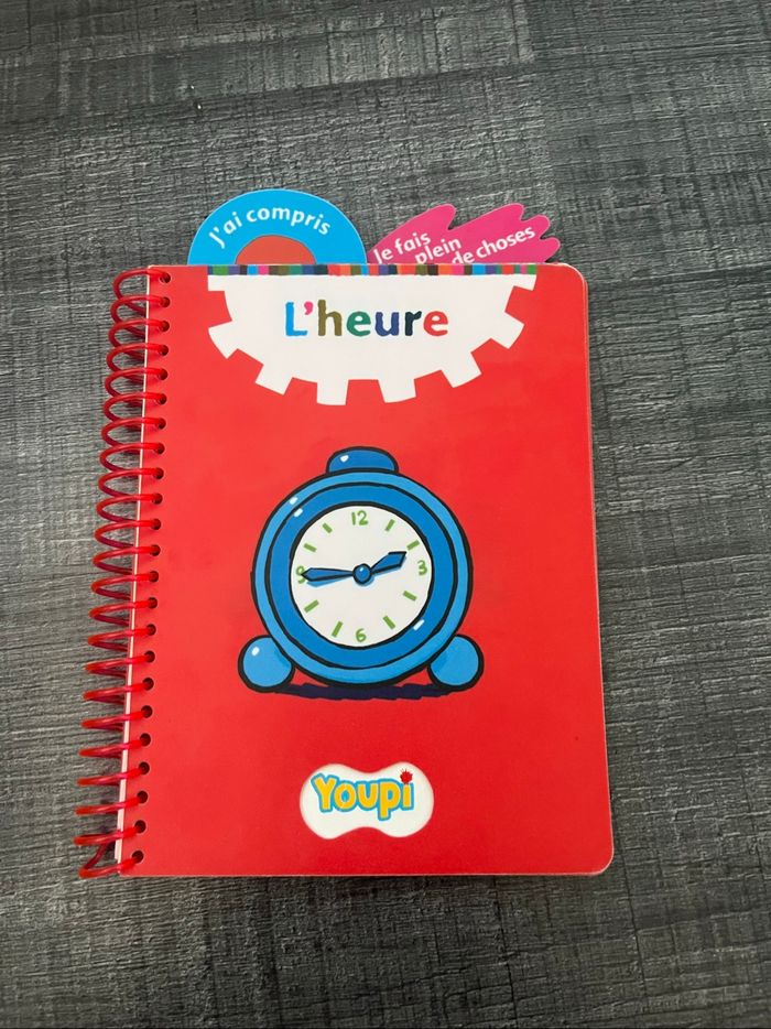 Livre apprendre l’heure