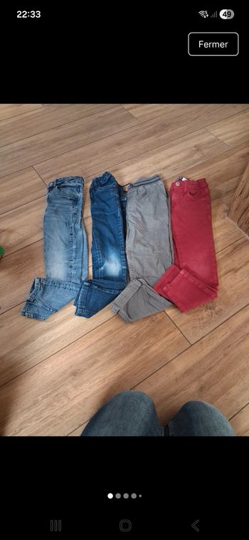 Lot de pantalons 