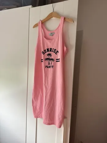 Chemise de nuit rose fille