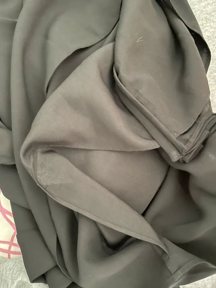Blouse noire "123" - Détails strass - Taille 36 - photo numéro 7