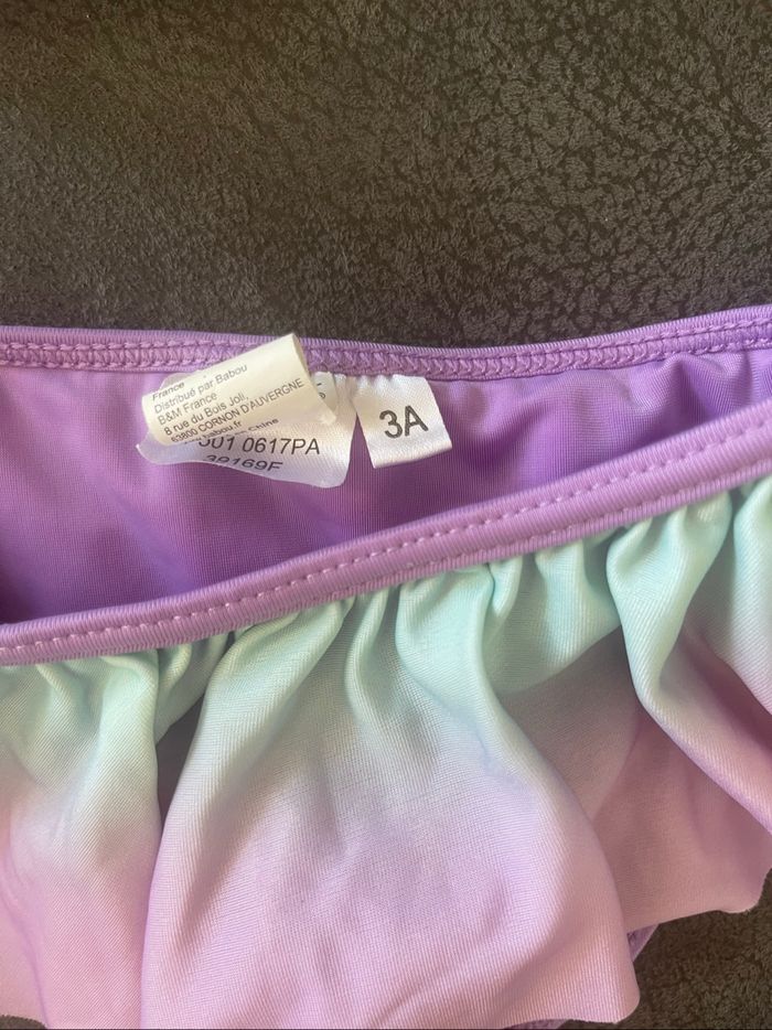 Maillot de bain sirène fille 3 ans - photo numéro 2