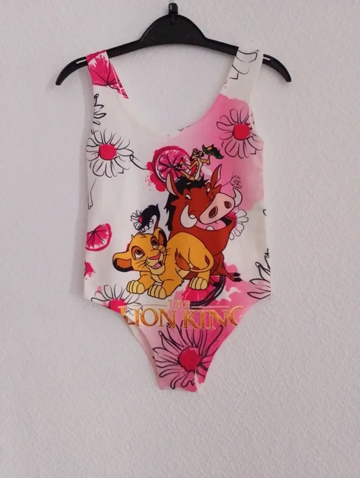 Maillot de bain une pièces roi lion Disney