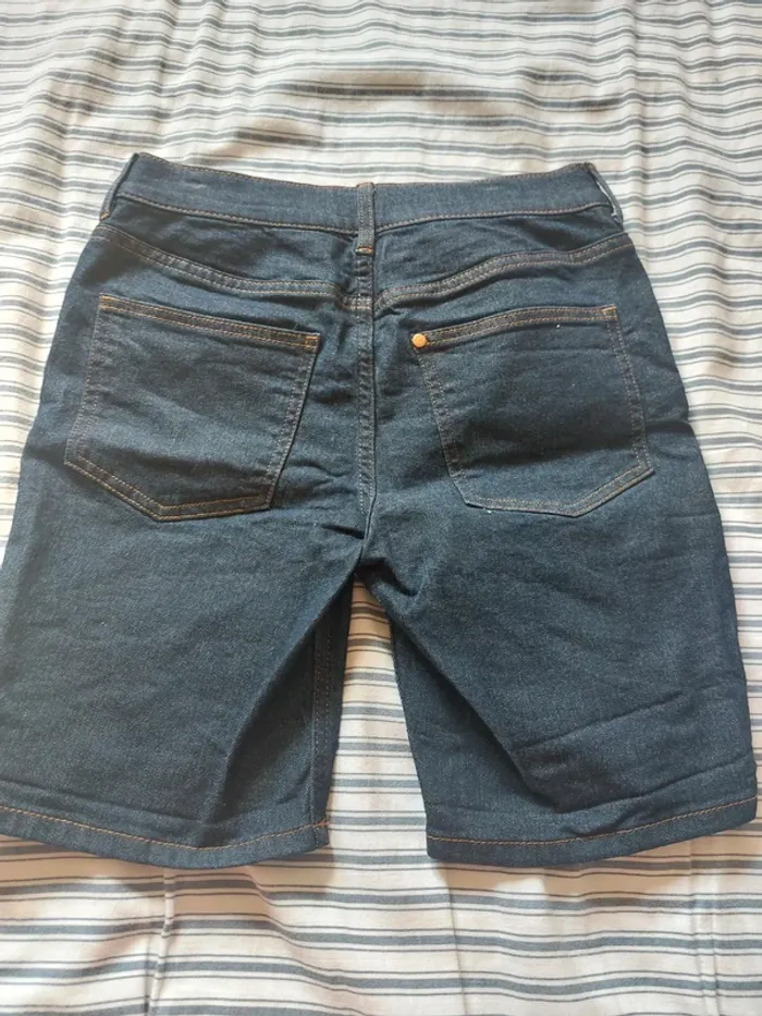 Short en jean bleu brut 128 - photo numéro 4