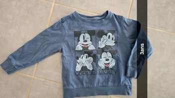 Tee shirt manches longues mickey