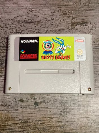 Tiny Toon Busters Jeu Super Nintendo Loose PAL