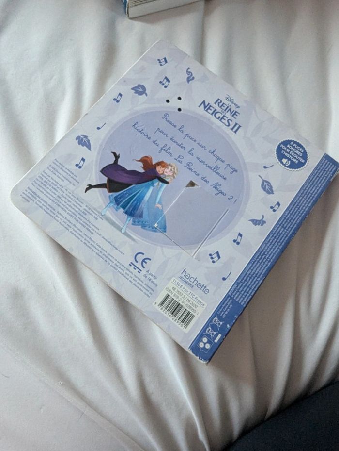 Livre sonore la reine des neiges 2 - photo numéro 3
