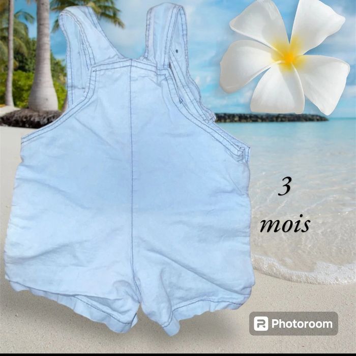 Salopette short bébé garçon - photo numéro 2