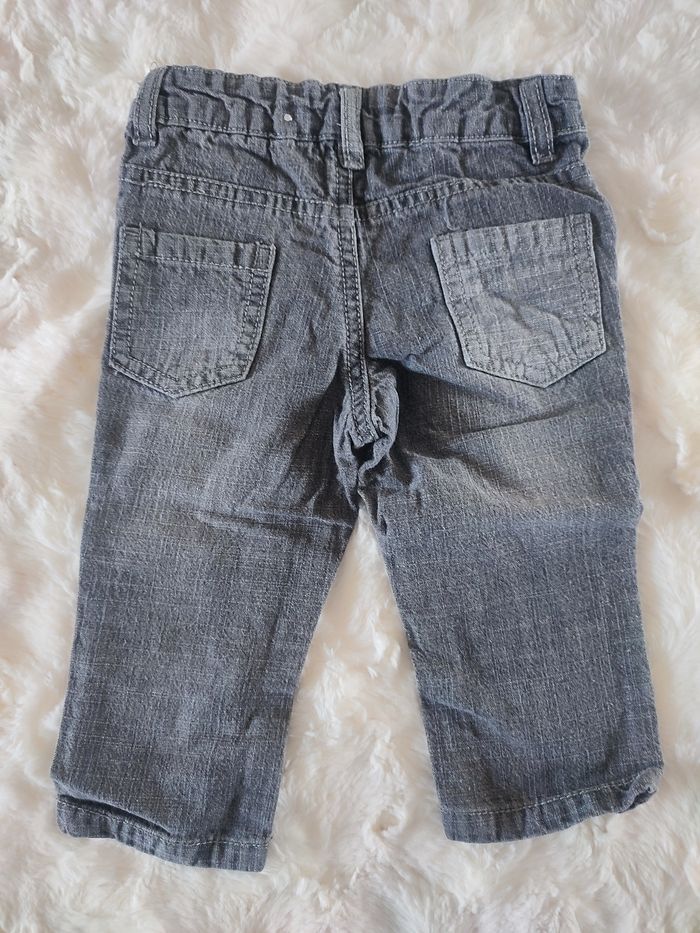 Jeans gris kimbaloo taille 6 mois - photo numéro 3