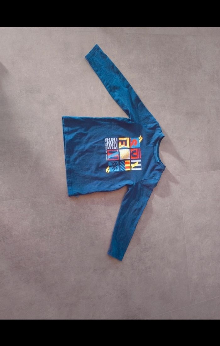Tee-shirt manches longues 5 ans Okaidi, Parfait état