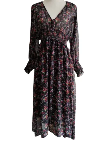 Robe fleurie Zara Taille M 🌸👗