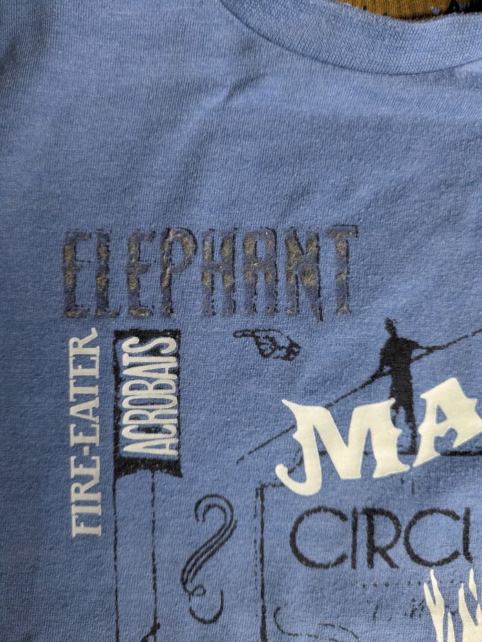 Tee shirt manches longues 5 ans cirque - photo numéro 4