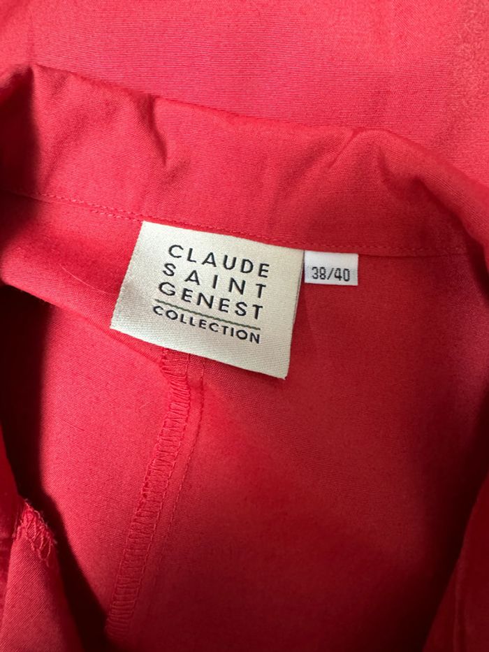 Haut sans manches Claude Saint Genest Taille 38 - photo numéro 3