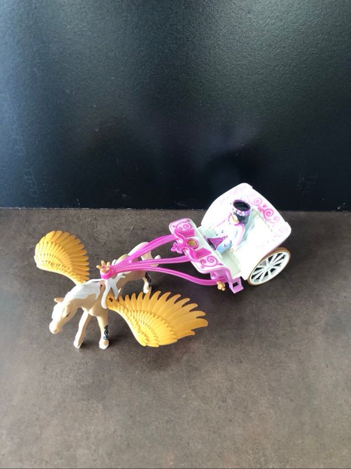 Playmobil princesse carrosse et son cheval - photo numéro 2