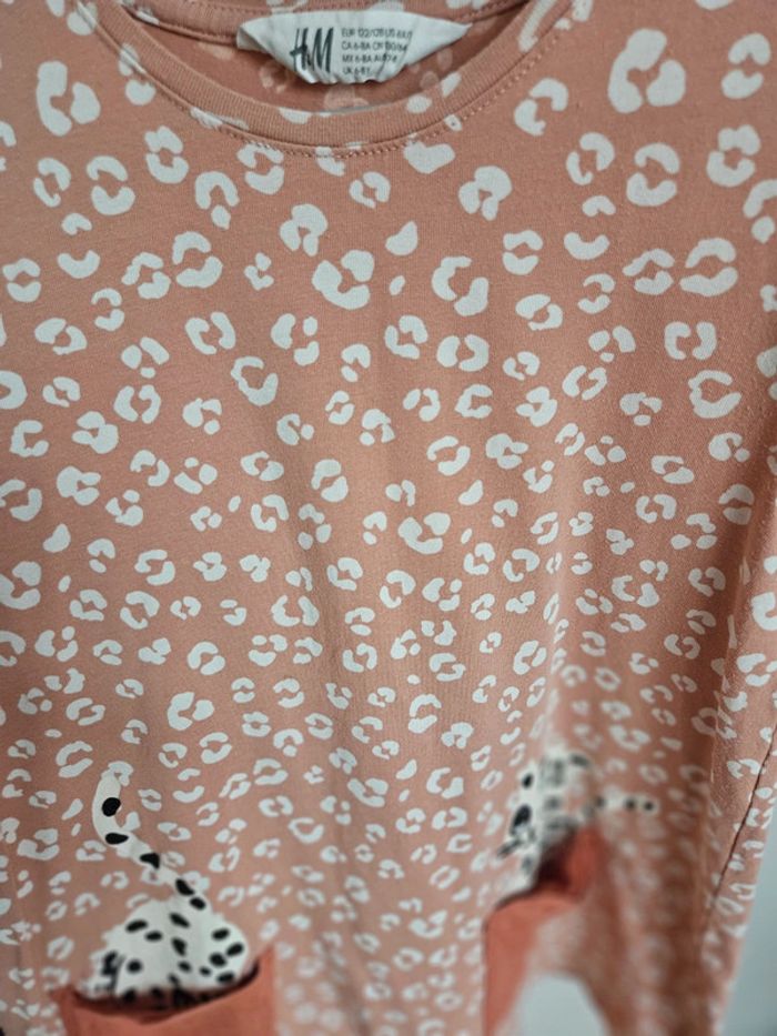 Lot de 2 robes chat zèbre H&M 8 ans - photo numéro 6