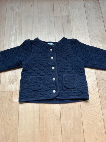 Gillet molletonné Petit Bateau 18 mois