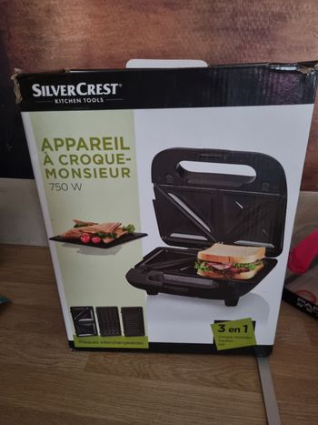 Plaque appareil croque