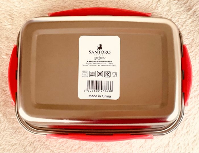 Boîte à goûter Gorjuss Santoro London - photo numéro 3