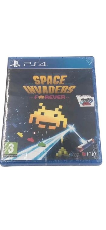Jeu vidéo Space Invaders sur console Ps4 neuf