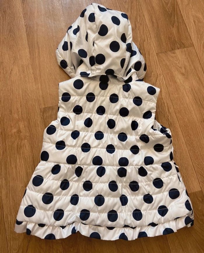 Doudoune sans manches fille 9/12M - photo numéro 2