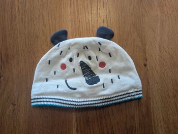 Bonnet bébé avec oreilles 9-12 mois Orchestra