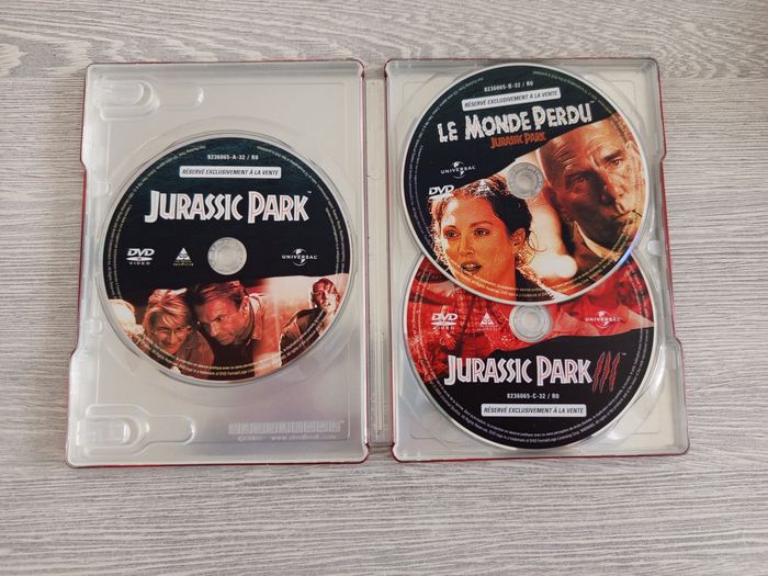 Coffret DVD Jurassic Park - photo numéro 3