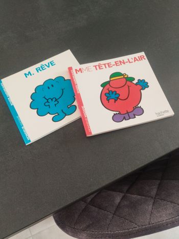 Lot 2 livre monsieur madame 