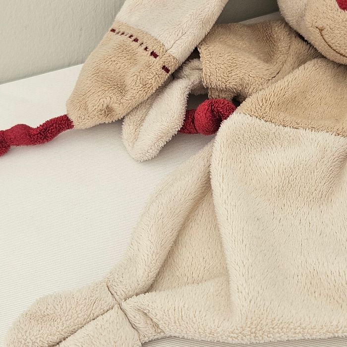 Doudou lapin nicotoy beige - photo numéro 5