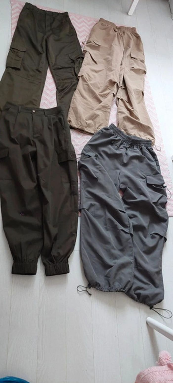 Lot de 4 pantalons cargo taille 34 (xs) - photo numéro 12