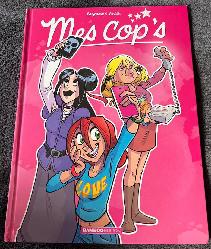 Livre bandes dessinées Mes Cop’s bon état voir photos