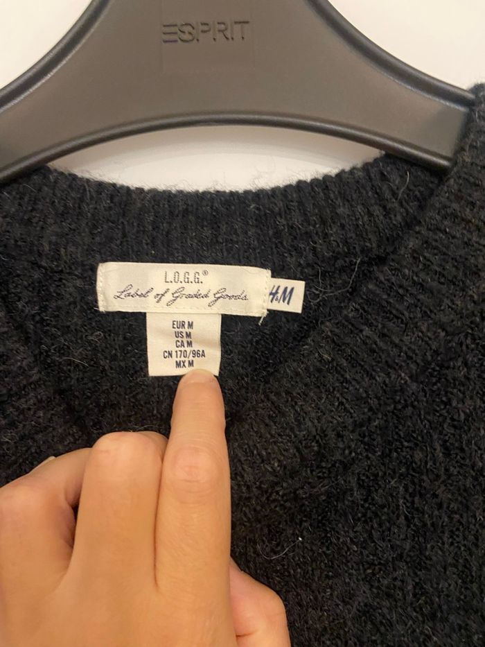 Robe pull gris femme M - photo numéro 4