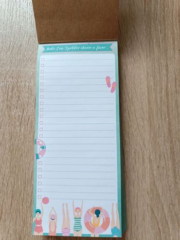 Bloc notes petites choses à faire